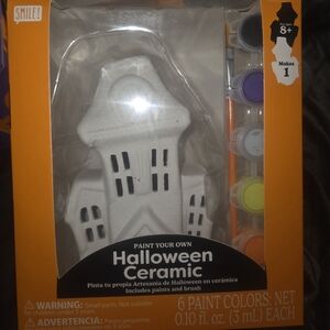 Halloween Ceramic Painting Kit - White